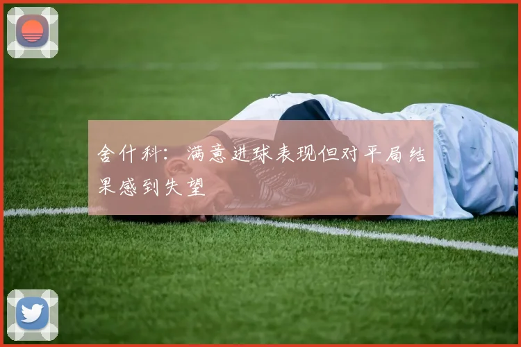 舍什科：满意进球表现但对平局结果感到失望